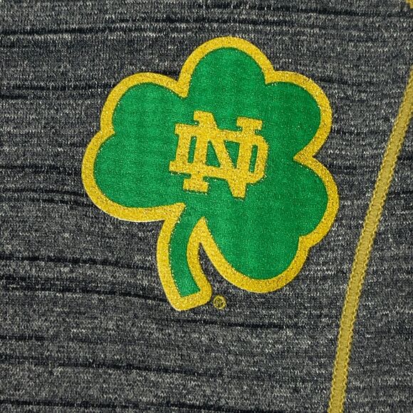 Under Armour Notre Dame Fighting Irish Half Zip Sweater Women's Size Small - Picture 4 of 8